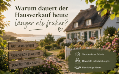 Warum dauert der Hausverkauf heute länger als früher